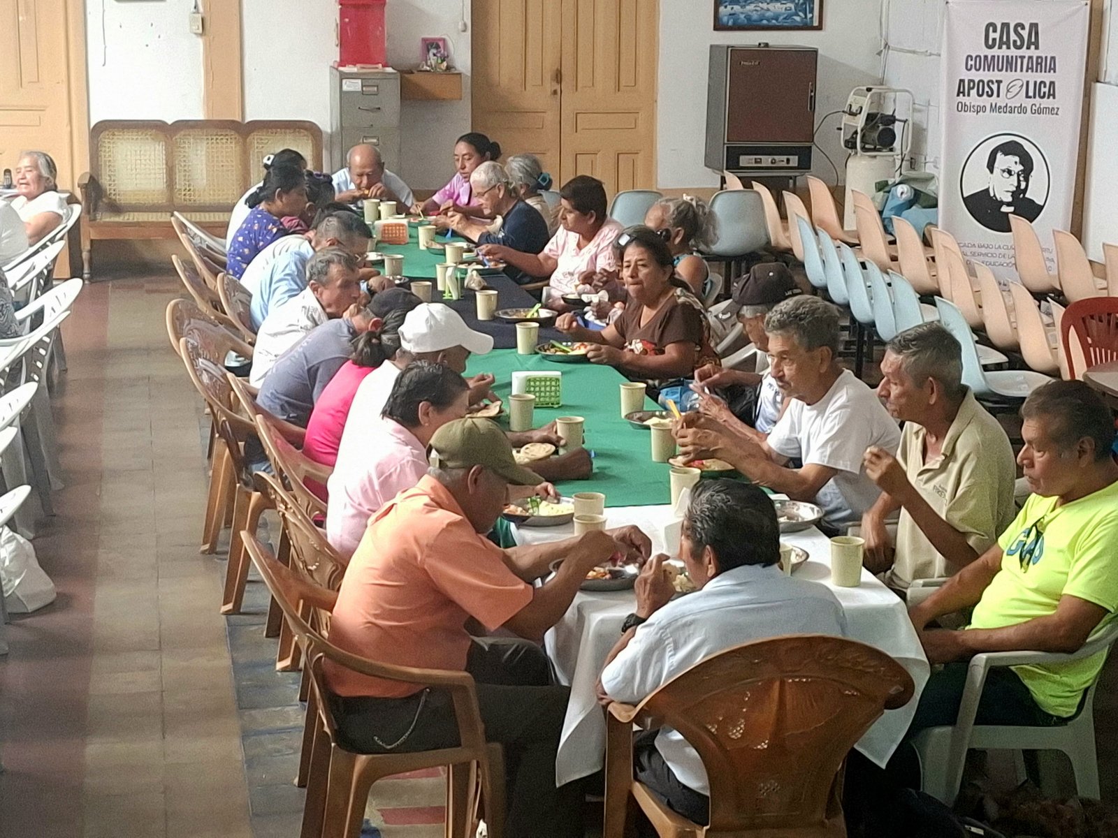 Actividades del Comedor Comunitario para Adultos Mayores