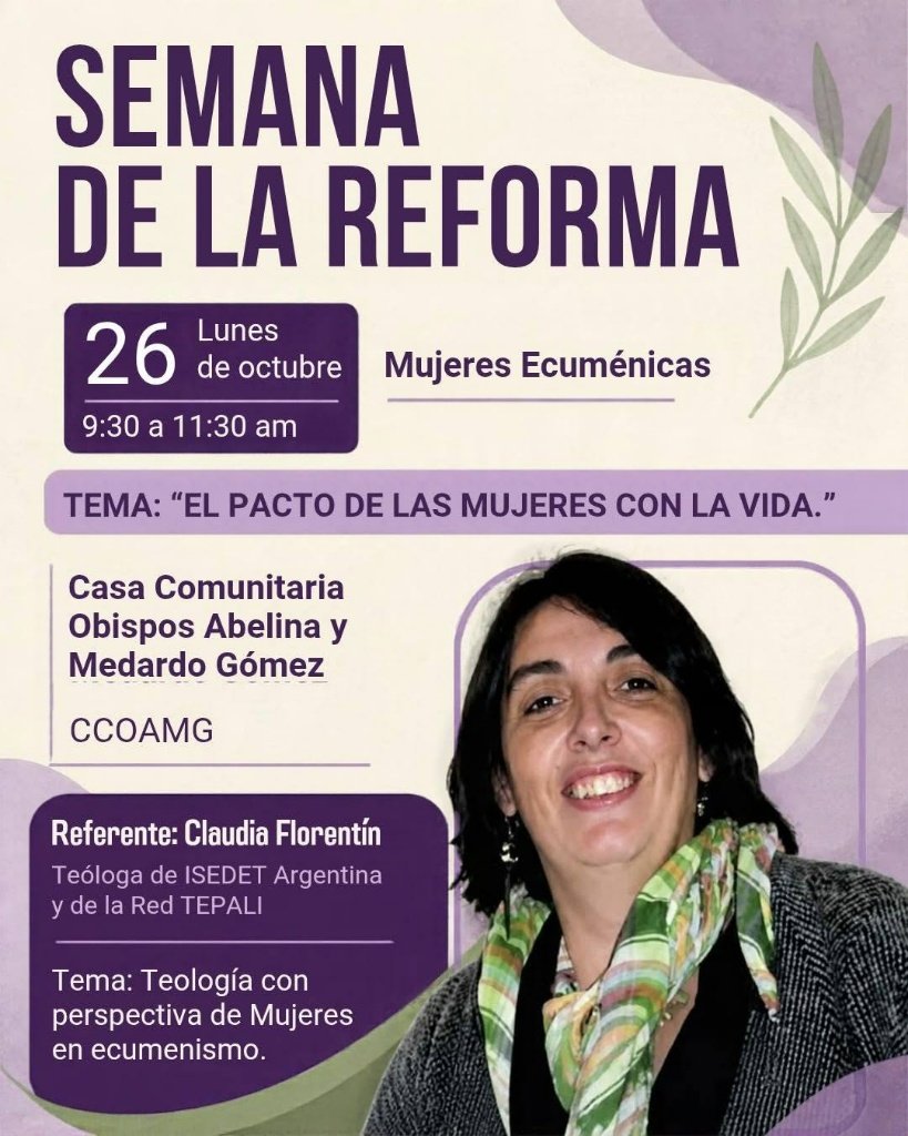 Semana de la Reforma - Claudia Florentín